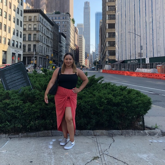 Forever 21 Dresses & Skirts - Twist Front Midi Skirt Forever 21